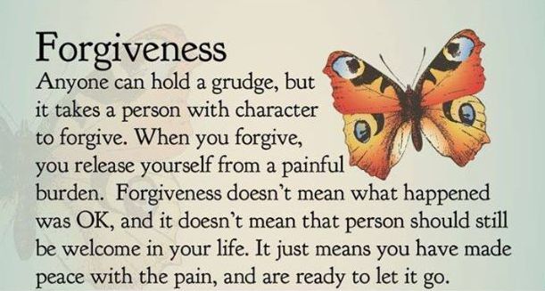 Forgiveness is Key
